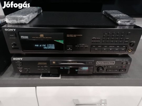 Sony CDP - 797 és Sony MDS-JE520 Gyönyörű