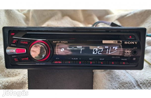 Sony CDX-230 CD, AUX autórádió