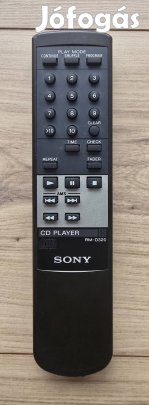 Sony CD player távirányító 
