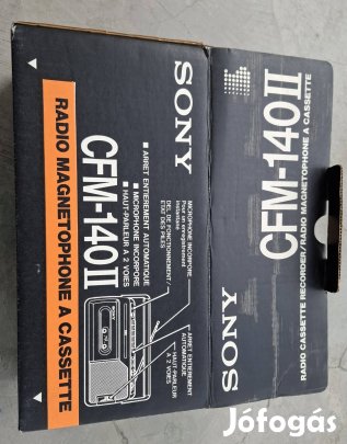 Sony CFM-140 II rádió doboza