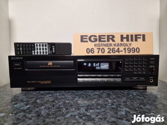 Sony Cdp-411 cd lejátszó távirányítóval 