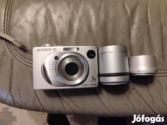Sony Cyber Shot digitális fényképezőgép dsc-w1, memóriakártyával, extr