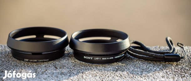 Sony Cybershot RX1 RX1R II III LHP-1 JJC napellenző csuklópánt