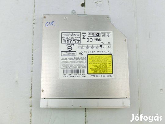 Sony DVD író optikai meghajtó laptopba 12.7mm DVR-TD09VA