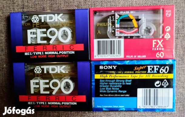 Sony EF60 Pihilips FX60 Bontatlan Audio Kazetta Sok Mást Is Hirdetek