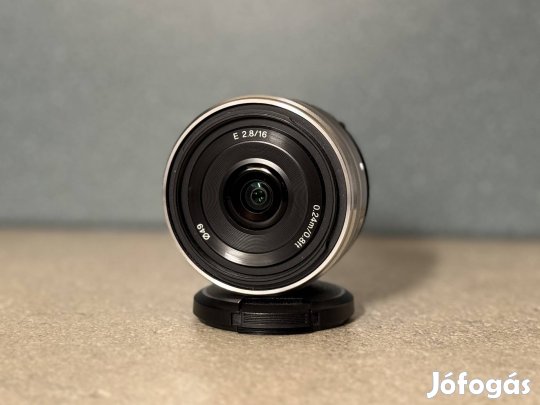 Sony E 16mm f2.8 - 6 hónap garancia