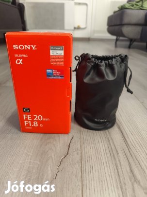 Sony FE 20mm 1.8 G Objektív