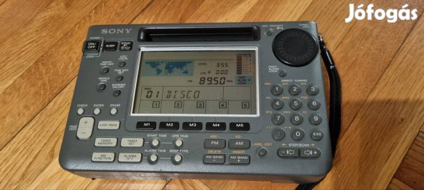 Sony ICF-SW55 világvevő rádió 