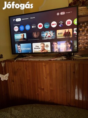 Sony KD43X80Jaep Smart LED Televízió, 108 cm, 4K Ultra HD, Google TV