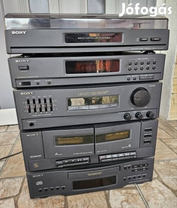 Sony LBT-D117 HiFi Torony lemezlejátszóval