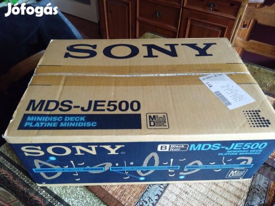 Sony MDS -JE500 Minidisc Player Új!