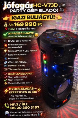 Sony MHC-V73D party hangfal eladó