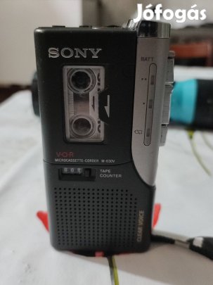 Sony M-535V régi, retró mikrokazettás diktafon 