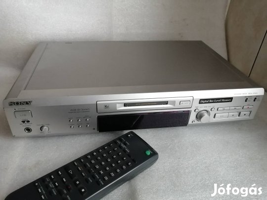 Sony Mds 520 minidisc rekorder gyári távirányítóval 