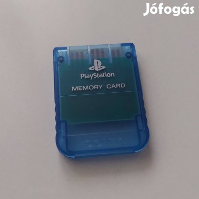 Sony Memory Card Eredeti Memória Kártya Kék PS1 Playstation 1