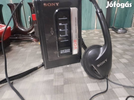Sony Mono kazettás walkman és hangrögzitő 