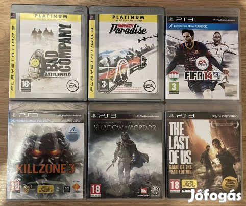 Sony PS3 játékok Playstation 3 játék