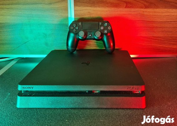 Sony PS4 Slim 500 GB (Cuh-2216A), 1 kontroller, 1 hónap garancia
