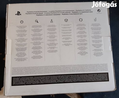 Sony PS4 fehér belső doboz