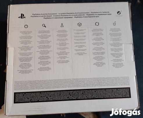 Sony PS4 fehér belső doboz