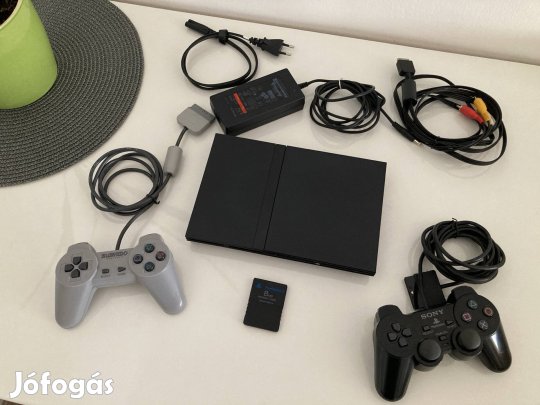 Sony Playstation 2 slim - ps2 minden tartozékával