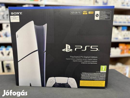 Sony Playstation 5 Digital Slim 12 Hó Garanciával Bontatlan 