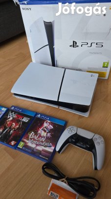Sony Playstation 5 PS5 slim, lemezes , garanciával, számlával eladó