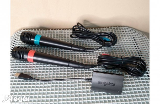 Sony Playstation PS2 PS3 PS4 Singstar Sceh-0001 USB-s mikrofon