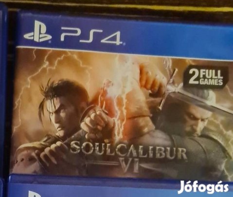 Sony Playstation ps4 Soul Calibur 6 játék 