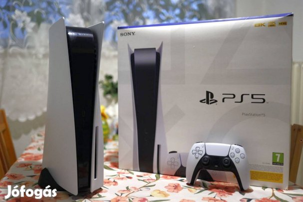 Sony Ps5 lemezes ajándék Mwii játékkal