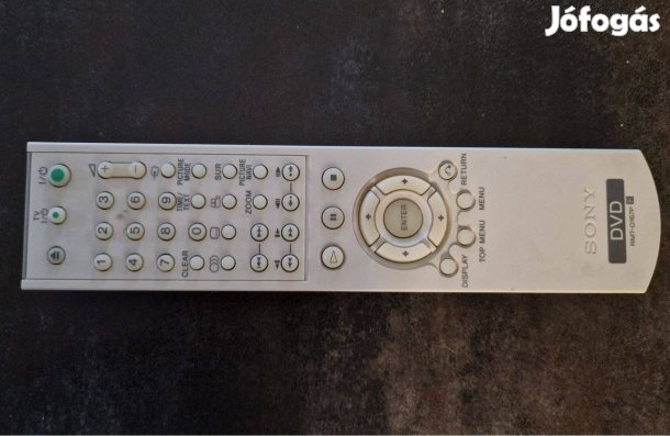 Sony RMP-D167P DVD lejátszó távirányító