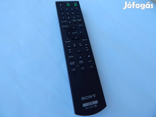 Sony RMT-D185P DVD Lejátszó Távirányító Távkapcsoló Eredeti