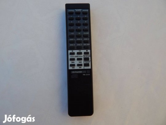 Sony RM-D335 Tipusú 5 Lemezes CD Lejátszó Távirányító Új