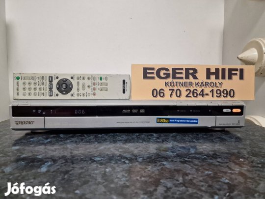 Sony Rdr-Hx520 hdd, dvd lejátszó-felvevő távirányítóval 