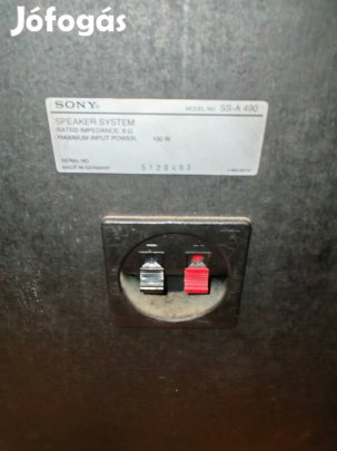 Sony SS-A 490 100 wattos hangfal pár