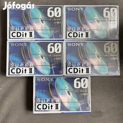 Sony Super Cdit2 60 bontatlan kazetta