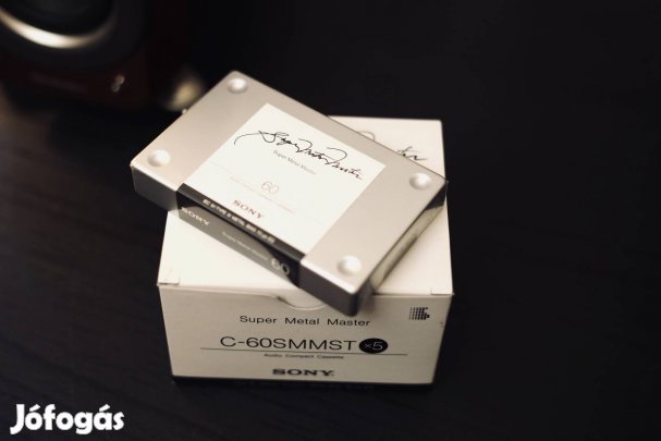Sony Super Metal Master C-60Smmst 5db Magnó Audio Kazetta Hi-Fi hifi
