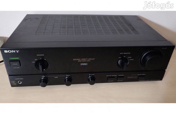 Sony TA-F170, hangfalakhoz való erősítő hibátlanul működő állapotban!