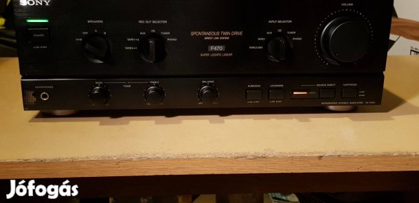 Sony TA F470 sztereó erősítő eredeti japán gyártású