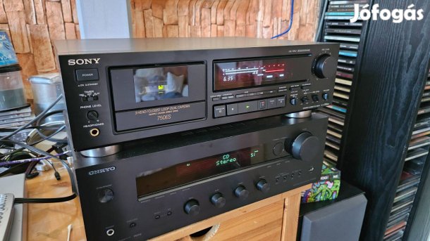 Sony TC K750Es Direct-Rive Csúcs Deck Teljesen Újszerű Távval!