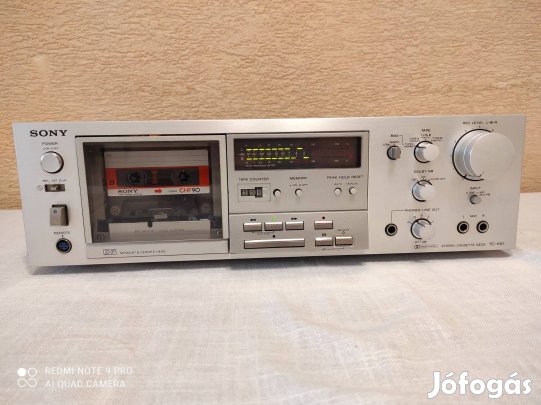 Sony TC-K 61 jó állapotú magnó deck eladó!
