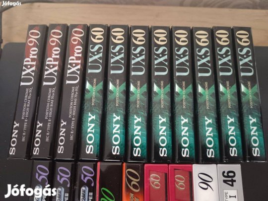 Sony,Tdk bontatlan kazetták új állapotban