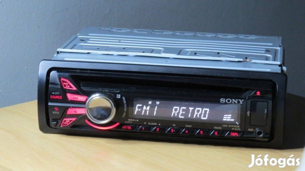 Sony USB AUX cd mp3 rádió autórádió fejegység