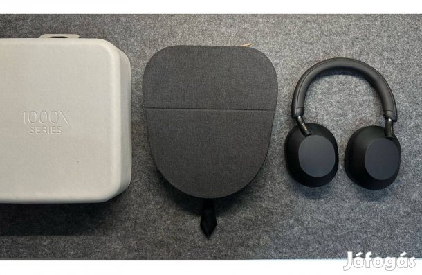 Sony WH-1000XM5 fejhallgató fekete (újszerű állapot)