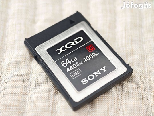Sony Xqd 64 GB 440 MB/s memóriakártya Nikon Z6 Z7