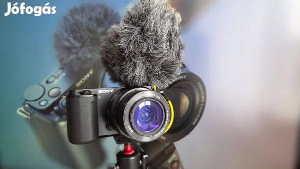 Sony ZV-E10 vlogger kamera (garanciális)