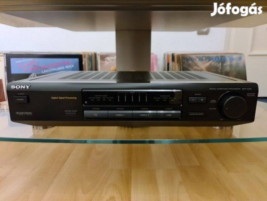 Sony digital surround processor sdp-e300 dsp előerősítő és erősítő táv