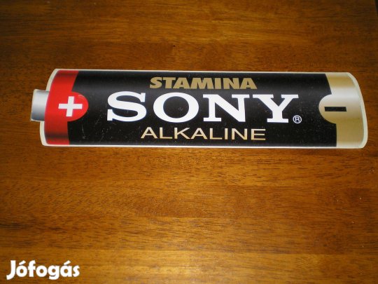 Sony elem retro nagyméretű matrica 30 cm hosszú