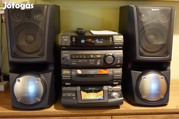 Sony hcd xb80av hifi deck erősítő