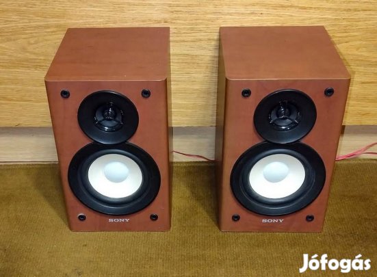 Sony hifi hangfalpár, polchangfal 25/40 Watt, 6 Ohm